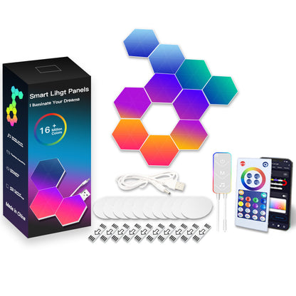 Honeycomb Intelligent Voice-controlled RGB Light