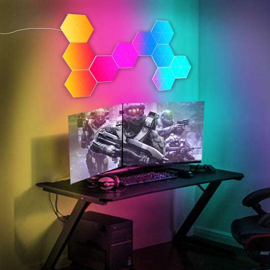 Honeycomb Intelligent Voice-controlled RGB Light