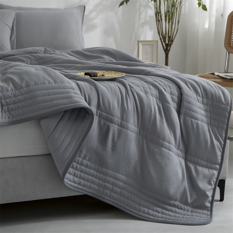 Cooling Blankets Pure Color Summer Quilt